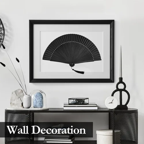 Vista 11 de KEZKALS Hand Fan, Handheld Fan, Chinese/Japanese Hand Fans Foldable