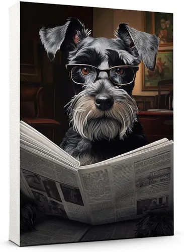 Vista 183 de Thuan Affenpinscher - Póster de lienzo con tus fotos, arte de pared para decoración del hogar, regalo conmemorativo para amantes de las mascotas
