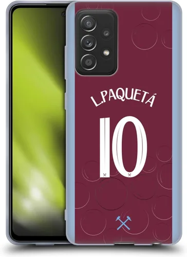 Vista 32 de Head Case Designs Officially Licensed West Ham United FC James Ward-Prowse 2023/24 Players Home Kit Gel Case [Military Grade Protection] Compatible