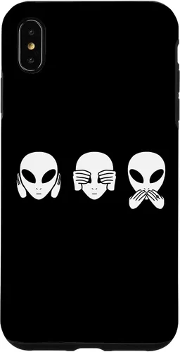 Vista 11 de Alien See Hear Speak No Evil Funny Extraterrestrial Space Case for iPhone 17