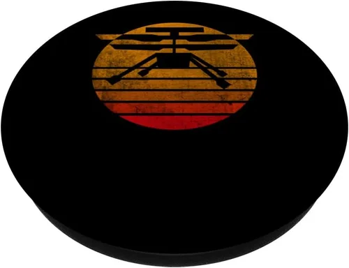 Vista 2 de Mars 2021 Ingenuity - Red Planet Mars Landing PopSockets PopGrip intercambiables
