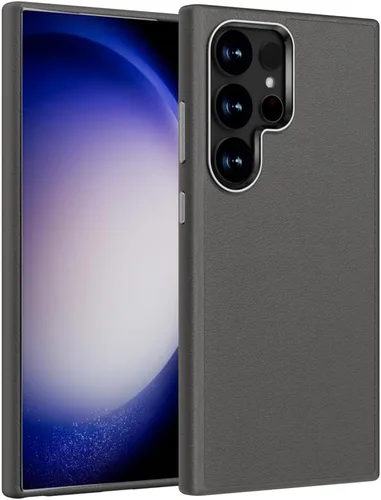 Vista 90 de X-level Funda para Samsung Galaxy Z Flip 6, delgada funda delgada de piel sintética para teléfono, TPU suave, a prueba de golpes, protección Negro