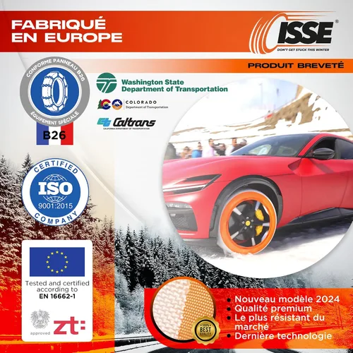 Vista 4 de Edición Super Larga vida de cobertor de tracción para la nieve Shark C50054