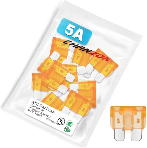 Vista 15 de Chanzon Fusible de cuchilla ATC con certificación UL de 10 piezas (estándar ATO APR) 2A golpe rápido Auto Fuses Fast Blow for Automotive Car RV