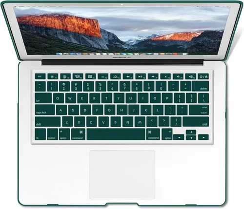 Vista 97 de IBENZER - Compatible con Funda para MacBook Pro de 13 Pulgadas 2015 2014 2013 Finales 2012 A1502 A1425, Carcasa Rígida con Cubierta para Teclado