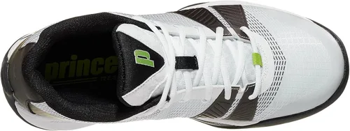 Vista 4 de Prince Zapatillas Hombre T22.5 Blanco/Verde/Negro