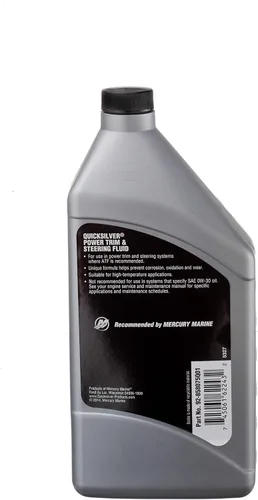 Vista 4 de Quicksilver Líquido de dirección y ajuste eléctrico, 32 oz