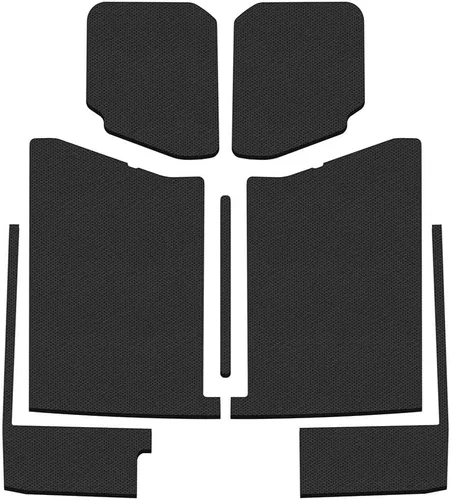 Vista 9 de Design Engineering 50289 Kit de Revestimiento Interior del Techo con Aspecto de Cuero Gris Boom Mat Amortiguador de Sonido Compatible con Jeep