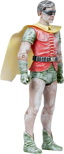 Vista 7 de McFarlane Toys - Figura de acción DC Retro Wax Robin (Batman 66') de 6 pulgadas