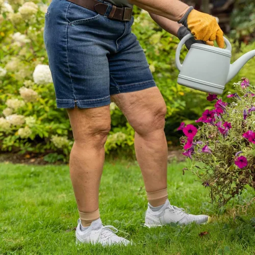 Vista 8 de OrthoSleeve FS6 Tobilleras de compresión para mujeres y hombres, ayuda a aliviar la fascitis plantar, dolor en el talón, tendinitis de Aquiles