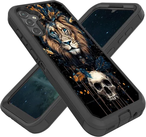 Vista 48 de Diseñada para Galaxy A17 5G de 6.7 pulgadas, resistente, resistente y duradera, a prueba de golpes, híbrida de doble capa, funda protectora de doble