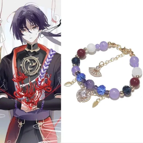 Vista 2 de Anime Game Cosplay Props Bracelet for Genshin Impact
