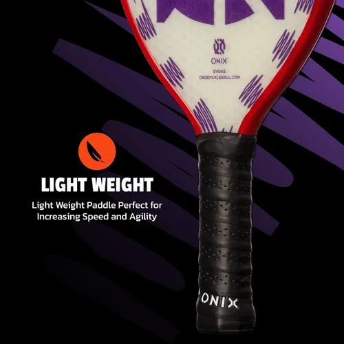 Vista 6 de Onix Palas de pickleball Legacy - Evoke XL y lágrima, React, Inferno, Voyager, Summit