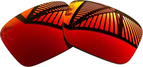 Vista 5 de 5 pares de lentes de repuesto para gafas de sol Oakley Holbrook XL OO9417 - negro sólido+esmeralda+azul hielo+rojo fuego+titanio