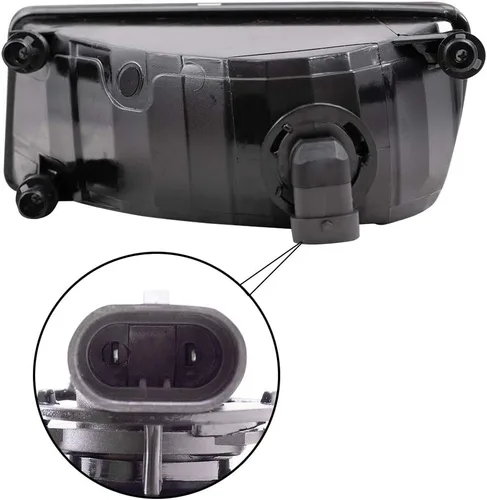 Vista 4 de Brock - Luces antiniebla de repuesto para conductor y pasajero, lente rectangular transparente compatible con 06-10 Explorer y 08-10 Explorer