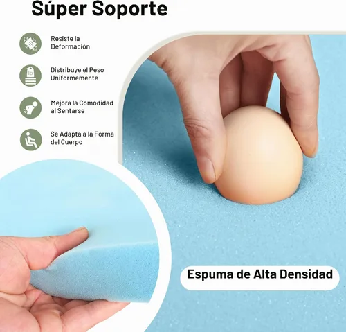 Vista 7 de Tromlycs Almohadilla de Cojín de Asiento Redondo para Silla de 14 Pulgadas para Sillas de Taburete Circular Cojín de Espuma Decorativo Beige