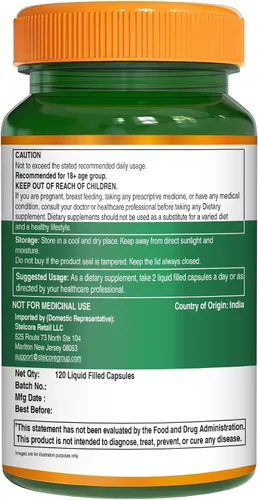 Vista 7 de Pure Nutrition Vitamina E con aceite de germen de trigo, 1020 mg 120 cápsulas Fuente natural de vitamina E Suplemento para el cabello