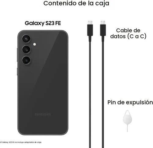 Vista 10 de Samsung Galaxy S23 FE - Teléfono celular AI, teléfono inteligente Android desbloqueado de 128 GB, batería de larga duración, procesador de energía
