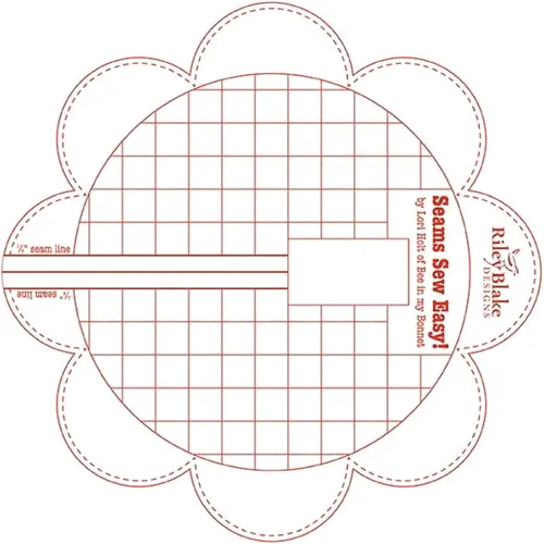Vista 4 de Lori Holt Seams So Easy Seam Guide Rojo