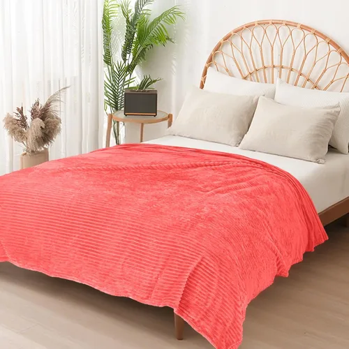 Vista 96 de Vessia - Manta de forro polar de franela (50x70 pulgadas), manta 3D de jacquard negra, esponjosa y cálida para sofá, sillón, cama, silla, 300GSM
