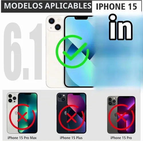 Vista 2 de Carcasa para iPhone 15, diseño de hojas de camuflaje Design for Women Men Boys Kids, 3-Layer Rugged Shockproof Anti-Slip Hard Bumper Silicone