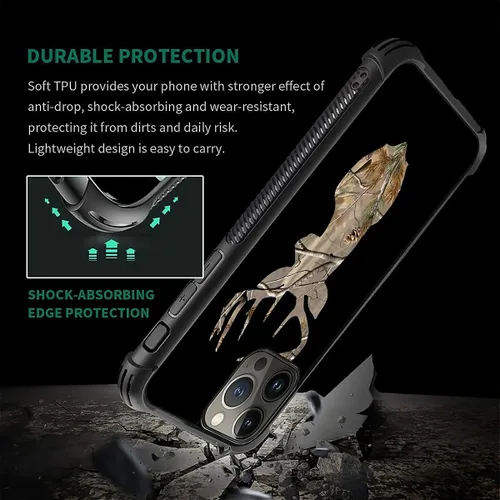 Vista 21 de Funda compatible con iPhone 15, diseño de elefantes africanos, diseño increíble a prueba de golpes, antiarañazos, carcasa trasera de policarbonato
