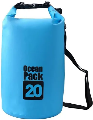Vista 32 de Dry Sack - Mochila deportiva flotante impermeable para cuarentena de 2L/3L/5L/10L/15L/20L/30L para canotaje, kayak, senderismo, snowboard, camping