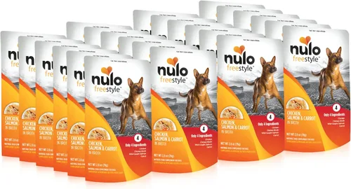 Vista 16 de Nulo Freestyle Carne de res, hígado de res y col rizada en caldo de carne real para perros, 2.8 onzas (paquete de 6)