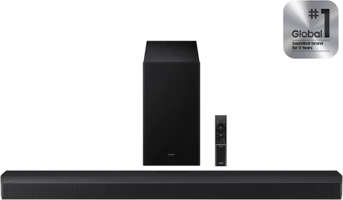 Vista 10 de Samsung Serie S HW-400F 2.0ch con woofer incorporado, mejora de voz y modo nocturno, expansión de sonido envolvente, sonido adaptativo, películas