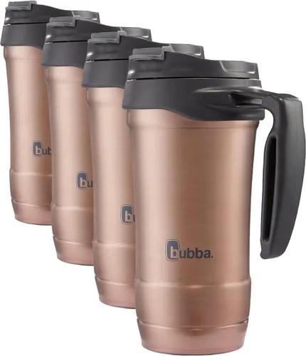 Vista 8 de Bubba Brands Hero Taza térmica de 18 onzas, color oro rosado., Negro