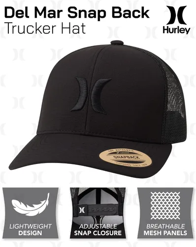 Vista 2 de Hurley Gorra para hombre - Del Mar Snap Back Trucker Hat