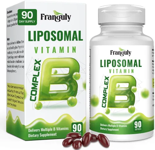 Vista 10 de Methylated B Complex,Liposomal Methyfolate 5-MTHF,Methylated B12 Complex,Ultra High Absorption with Choline Inositol-Supports Methylation,Energy and