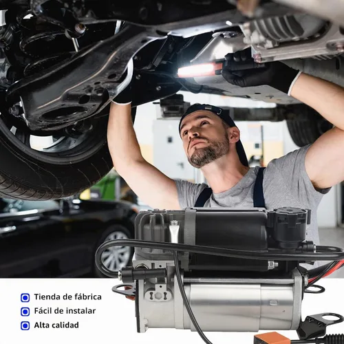 Vista 5 de Compatible con compresor de suspensión neumática Audi A6 C6 4F 2004-2011, 4F0616005F, 4F0616005E, 4F0616006A, 4F0616006, 4F0616007