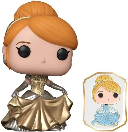Vista 3 de POP! Ultimate Princess Collection - Figura de vinilo de Cenicienta POP & Pin - Compra exclusiva