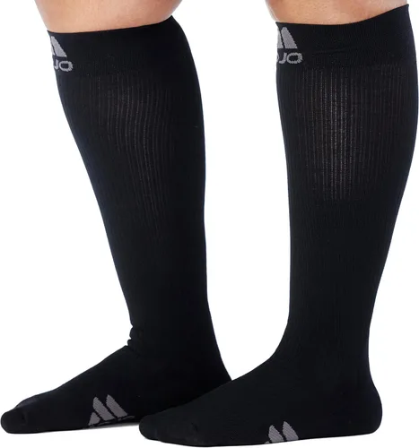 Vista 7 de Calcetines de compresión Mojo - Cómodo material Coolmax para recuperación y rendimiento. Calcetines de soporte médico - Soporte mediano, Medias