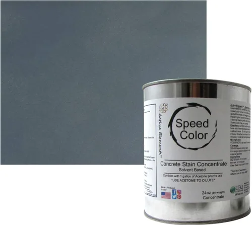 Vista 10 de El tinte para hormigón Ten Second Color (TSC) hace 1 galón de grado profesional y fácil de usar. Tinte de cemento semitransparente. Se seca en Crema