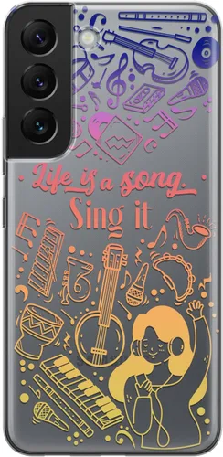 Vista 9 de Funda para teléfono compatible con Samsung Galaxy S25 S24 S23 Ultra S22 Plus S21 FE S20 Note 20 Funda transparente Escritura versículo bíblico We