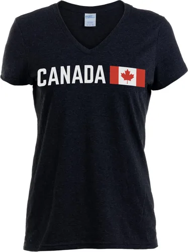 Vista 74 de Nations of the World - Camiseta con cuello en V para mujer