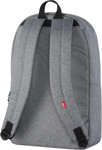 Vista 4 de Levi's Unisex-Adults Classic Logo Backpack, Grey Heritage