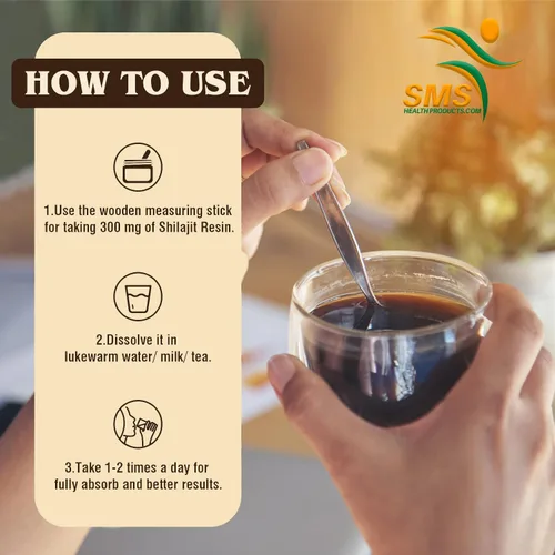 Vista 6 de Shilajit - Resina del Himalaya – Shilajit 100% puro de grado dorado con ácido fúlvico y más de 85 oligoelementos complejos para energía y apoyo
