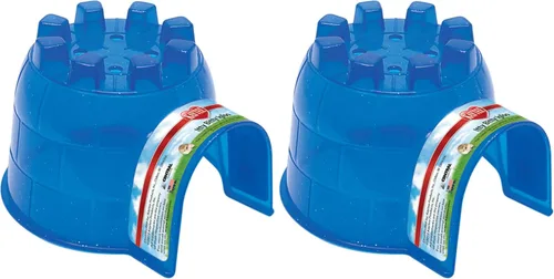 Vista 9 de Kaytee Igloo Habitat Escondite para hámsters, jerbos, ratas y otros animales pequeños, mini
