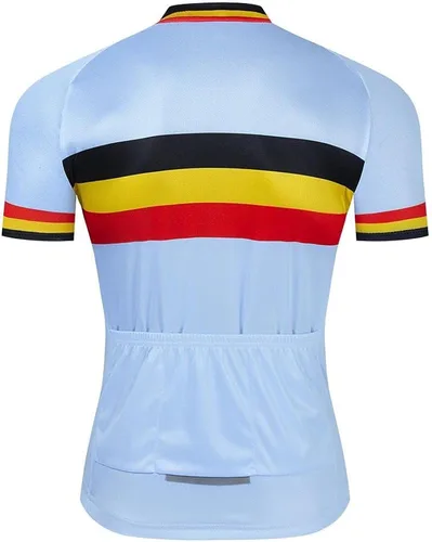 Vista 2 de MOXILYN Mens Cycling Jersey Short Sleeves Funny Jerseys Quick-Drying Bike Shirt MTB Mountain Bike Shirt