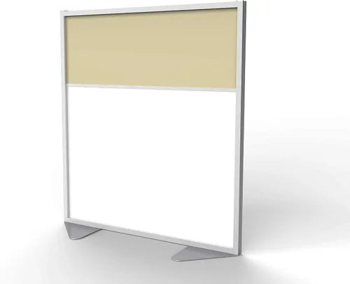 Vista 12 de Ghent Divisor de privacidad para división de habitación, tablero de vinilo de doble cara con marco de aluminio y relleno de panel completo