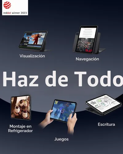 Vista 3 de ESR Funda para iPad Air de 11 pulgadas, iPad Air 5ª/4ª generación de 10.9 Negro