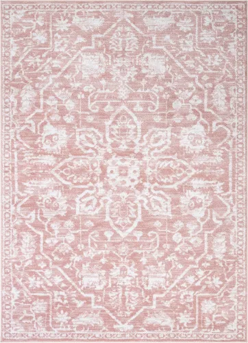 Vista 83 de Well Woven - Alfombra tejida estilo vintage con diseño de medallón, 68 x 120 cm