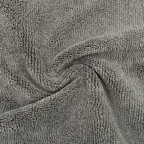 Vista 3 de POLYTE Paño de limpieza profesional de microfibra, 14 x 14 pulgadas, azul, camello, gris (paquete de 12)