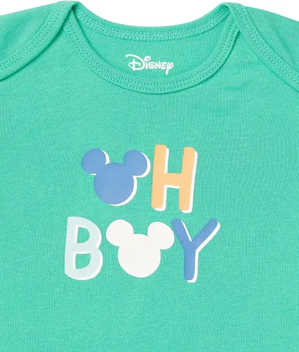 Vista 3 de Tienda Essentials Disney Marvel Star Wars Toddlers Baby Boys Short-Sleeve Bodysuits Pack of 6