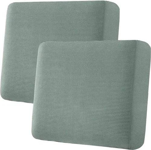 Vista 438 de H.VERSAILTEX Fundas de Cojín de Asiento Individuales Super Elásticas Fundas de Sofá Fundas de Cojín de Sofá Fundas Deslizables Juegos Tela de Sarga