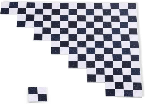 Vista 6 de Accesorios para casa de muñecas en miniatura - Suelo de casa de muñecas, 36 piezas
