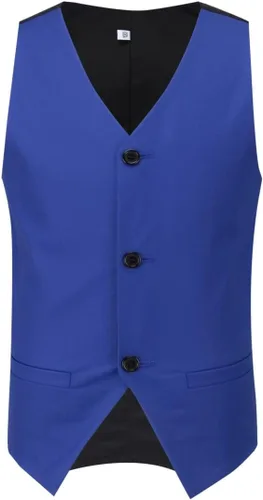 Vista 4 de Boyland Conjunto de traje de 3 piezas de esmoquin de color sólido para niños, chaqueta de solapa con muescas, chaleco y pantalones para boda, fiesta